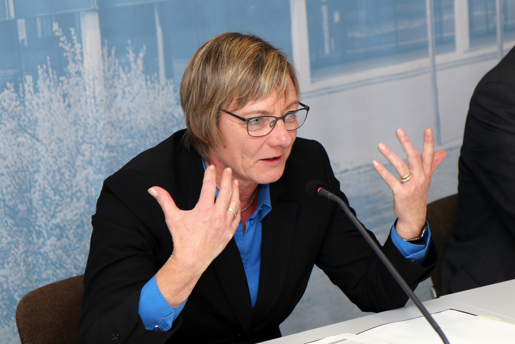 Finanzministerin Edith Sitzmann