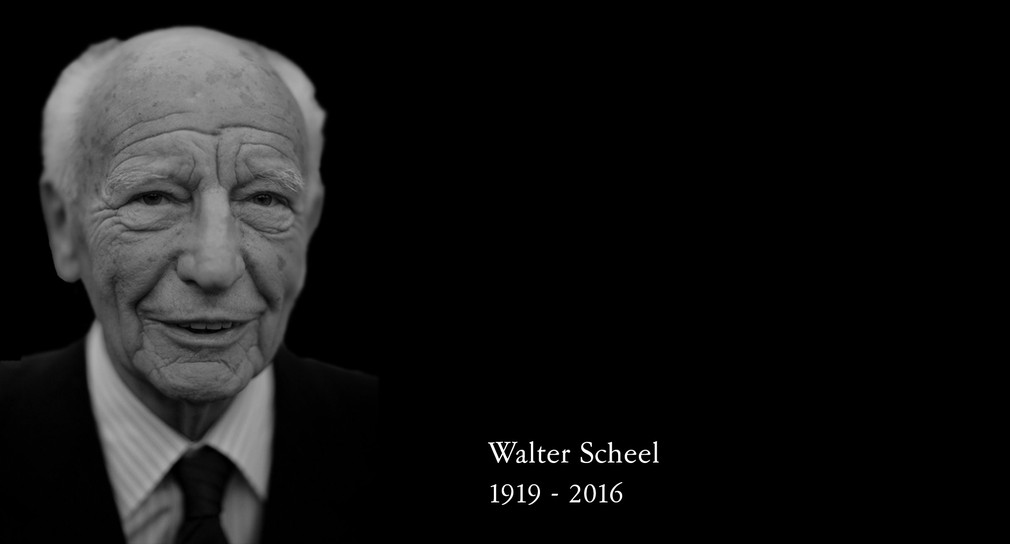 Walter Scheel, 1919 - 2016 (Bild: © dpa)