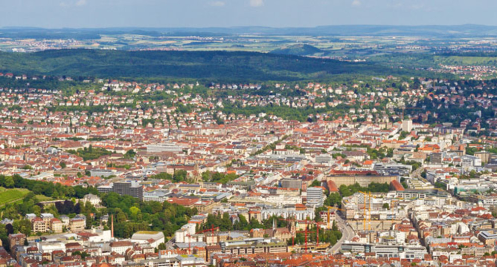 Blick auf Stuttgart. Quelle: Fotolia