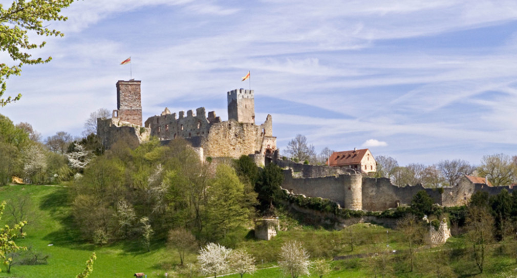 Burg Rötteln, im äußersten Südwesten über Lörrach gelegen, ist die drittgröße Burgruine Badens. Bild: © Staatliche Schlösser und Gärten Baden-Württemberg