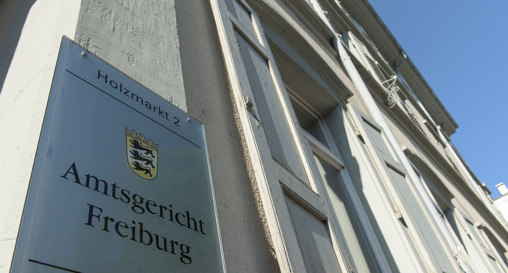 Das Amtsgericht Freiburg. (Bild: dpa)