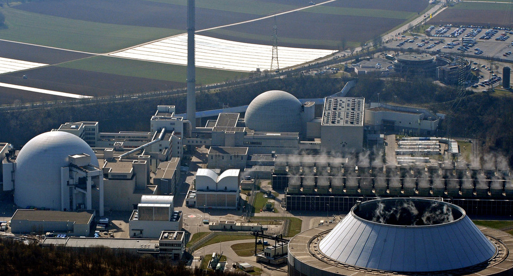 Das Atomkraftwerk Neckarwestheim (Bild: dpa).