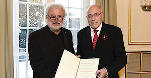 Bundesverdienstkreuz 1. Klasse für Rudolf Böhmler