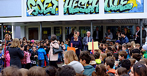 Eisenmann besucht Schulen in Rheinfelden und Bad Säckingen