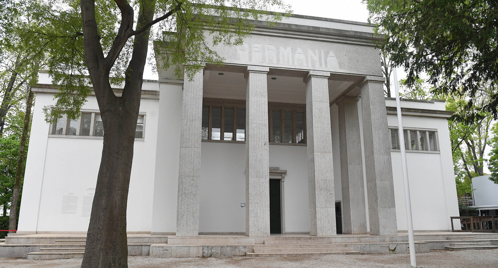 Deutsches Pavillon bei der Biennale in Venedig