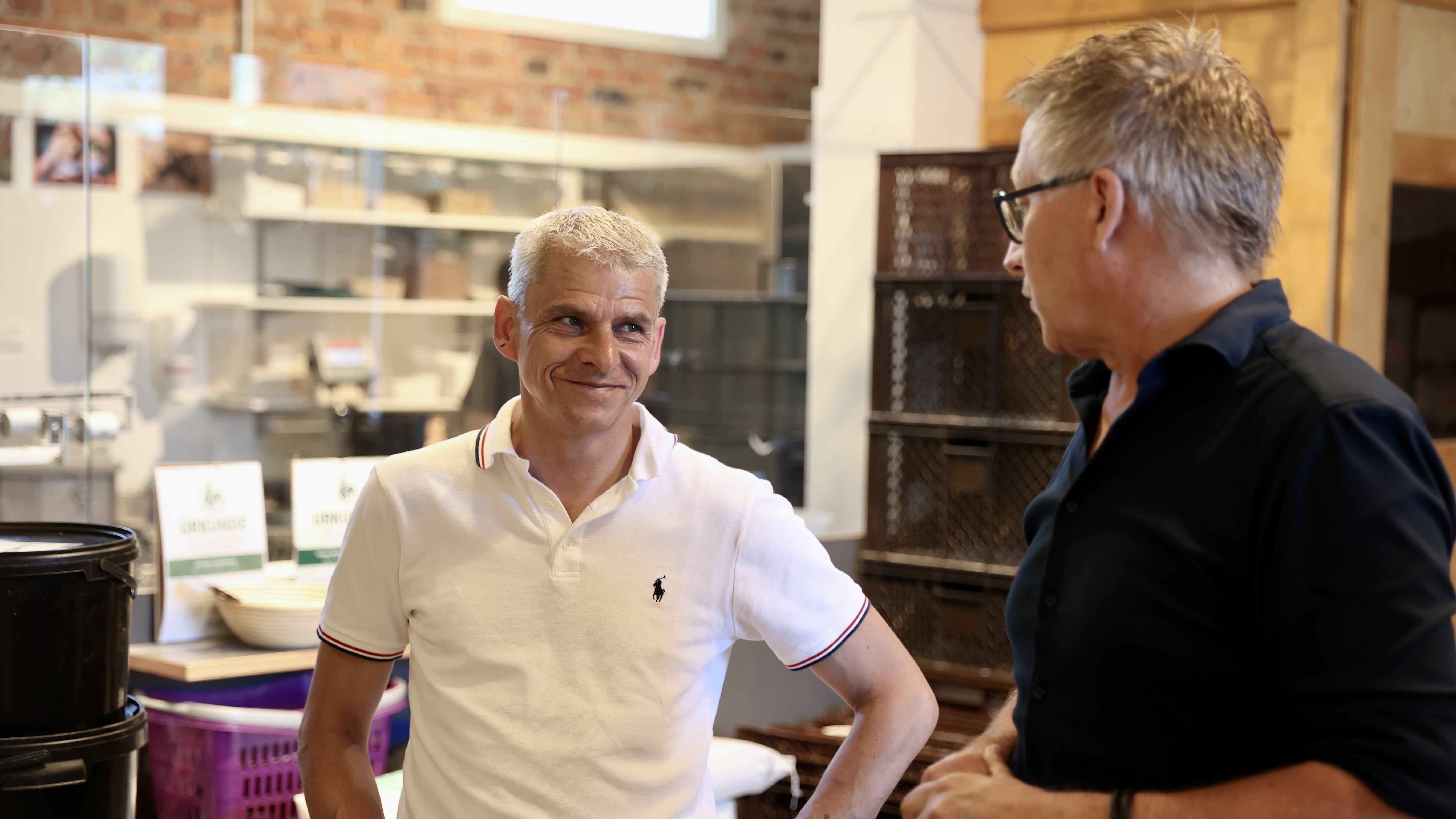 Staatssekretär Dr. Patrick Rapp in der Brauerei C. Härle