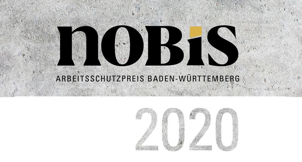 Wort-Bild-Marke für den Arbeitsschutzpreis Baden-Württemberg "Nobis"