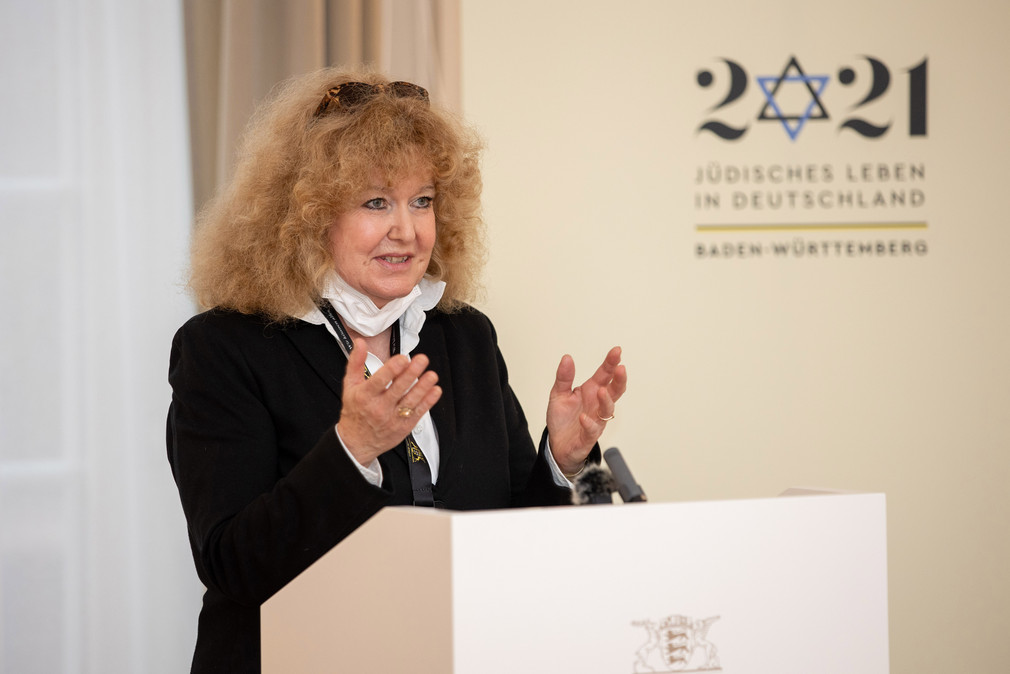 Prof. Barbara Traub, Vorsitzende der Israelitischen Religionsgemeinschaft Württemberg