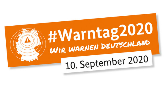 Logo des bundesweiten Warntags (Bild: Bundesamt für Bevölkerungsschutz und Katastrophenhilfe)