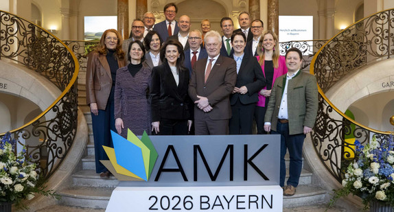 Gruppenbild bei Agrarministerkonferenz in Bad Reichenhall