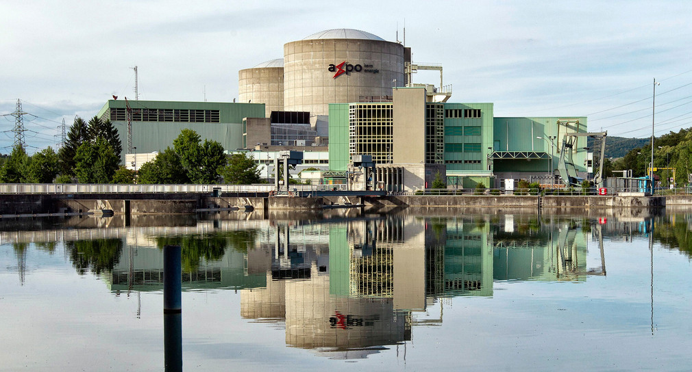 Das Kernkraftwerk Beznau in der Schweiz (Foto: © dpa)