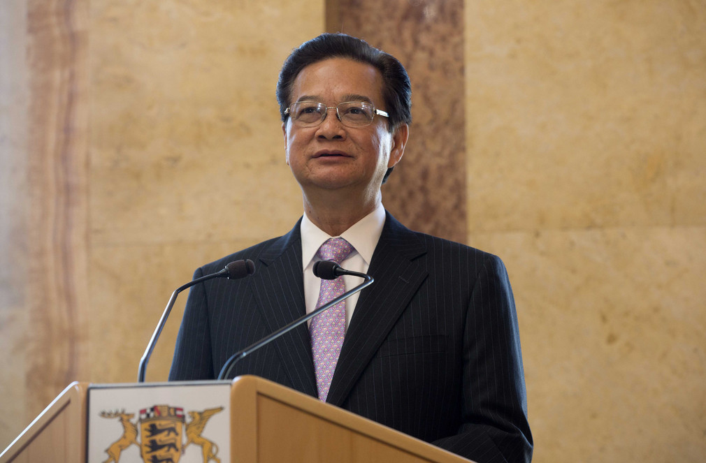 Der Premierminister von Vietnam Nguyen Tan Dung