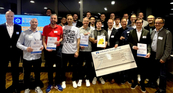 Siegerehrung Start-up BW Elevator Pitch Vorentscheid Rems-Murr 