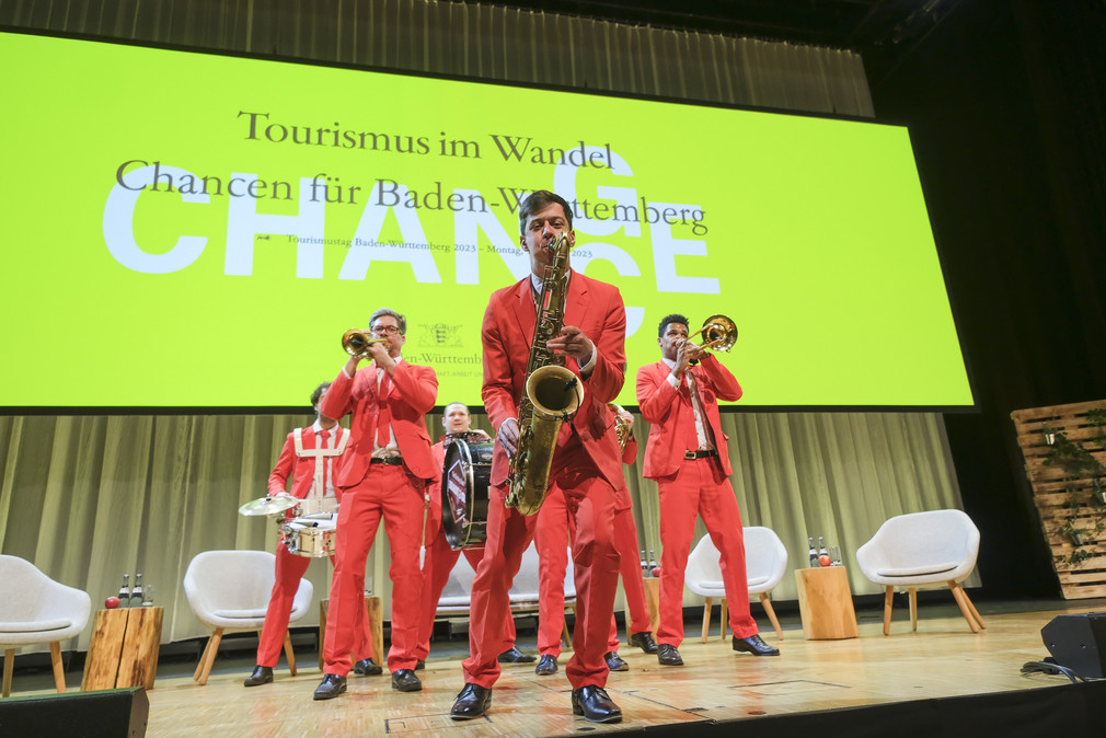 Tourismus Tourismustag Baden-Württemberg 2023 auf der CMT Impressionen von der CMT - der Urlaubsmesse 2023 auf der Messe Stuttgart
