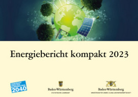Titelblatt der Broschüre Energiebericht kompakt 2023
