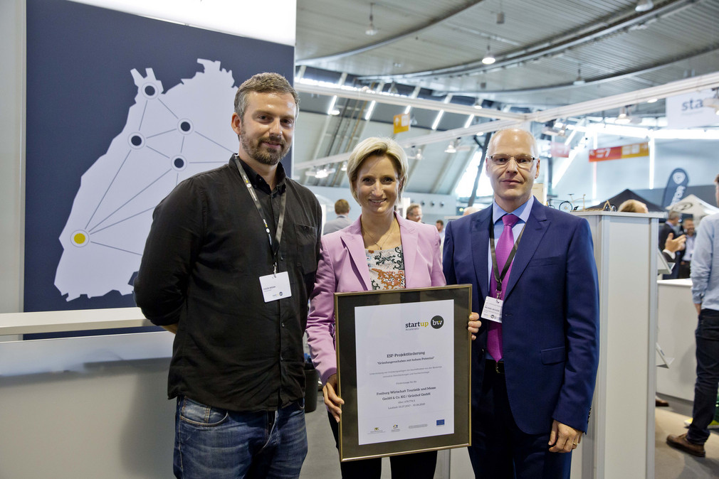 Start Up Gipfel der Landesregierung auf der Landesmesse Stuttgart