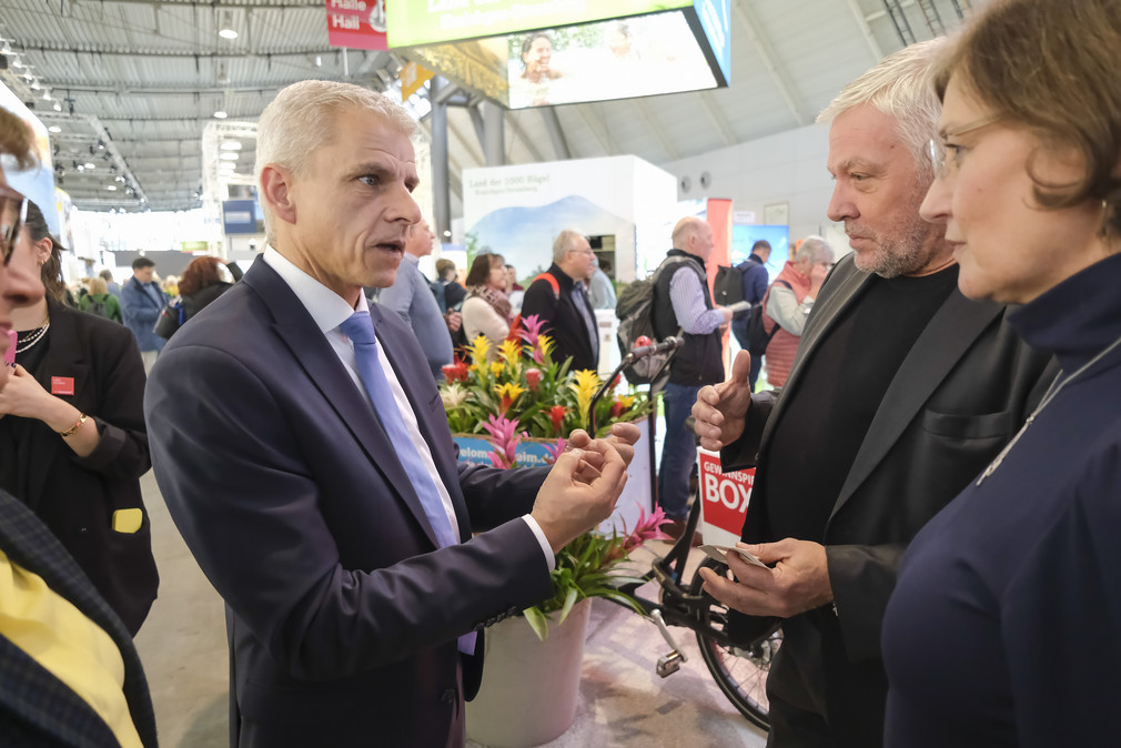 Tourismus Tourismustag Baden-Württemberg 2023 auf der CMT Impressionen von der CMT - der Urlaubsmesse 2023 auf der Messe Stuttgart