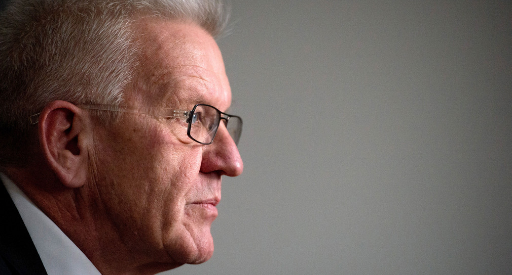 Ministerpräsident Winfried Kretschmann