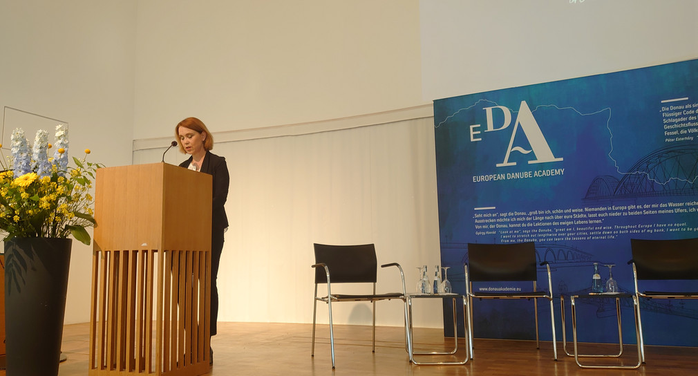Petra Olschowski bei der Donau Kulturkonferenz 2022