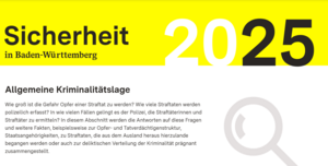 Screenshot der Webseite zur Sicherheit in Baden-W&uuml;rttemberg