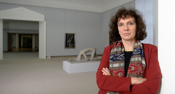 Christiane Lange, die Direktorin der Staatsgalerie Stuttgart (Bild: © dpa).