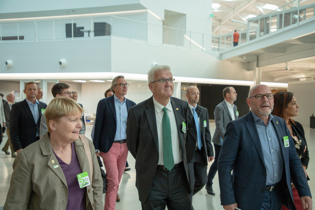 Ministerpräsident Winfried Kretschmann (M.) zu Besuch bei NVIDIA im Silicon Valley (Foto: Staatsministerium Baden-Württemberg)