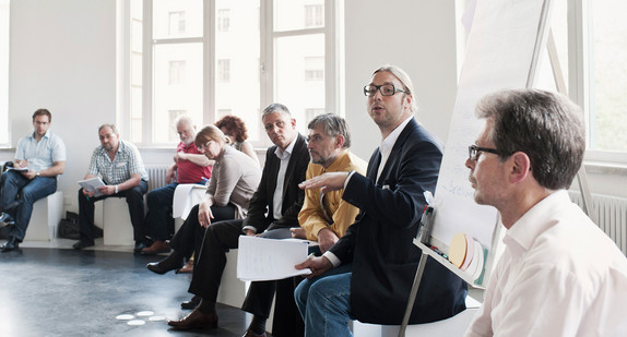 Diskussionen auf dem Kongress für Beteiligung (Bild: © Mario Wezel)