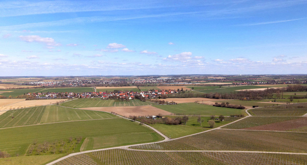 Blick über Baden-Württemberg