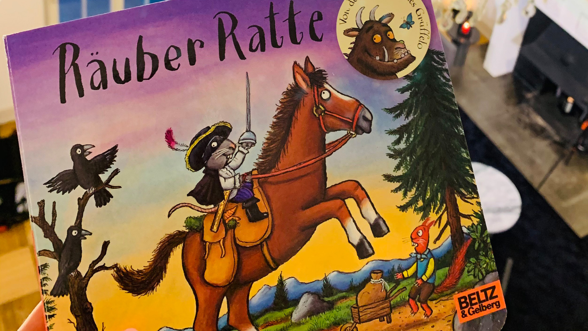 Das Kinderbuch „Räuber Ratte“ von Julia Donaldson und Axel Scheffler 