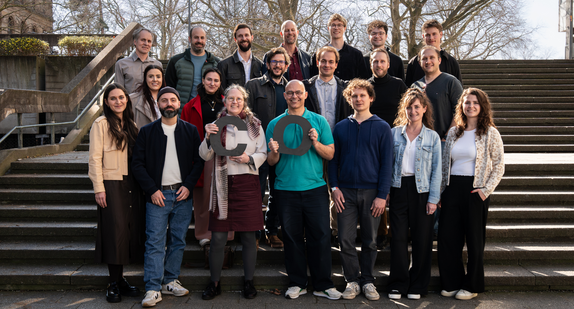 Die CO.VISION Co-Teams beim Kick-off-Treffen im März 2026 in Stuttgart auf einem Gruppenfoto. 