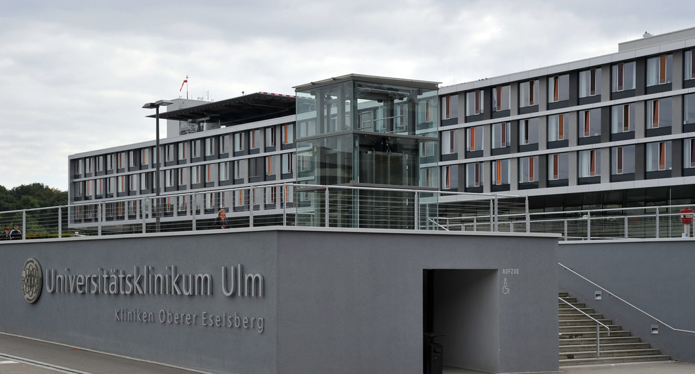 Die Kliniken Oberer Eselsberg an der Universität Ulm (Baden-Württemberg)