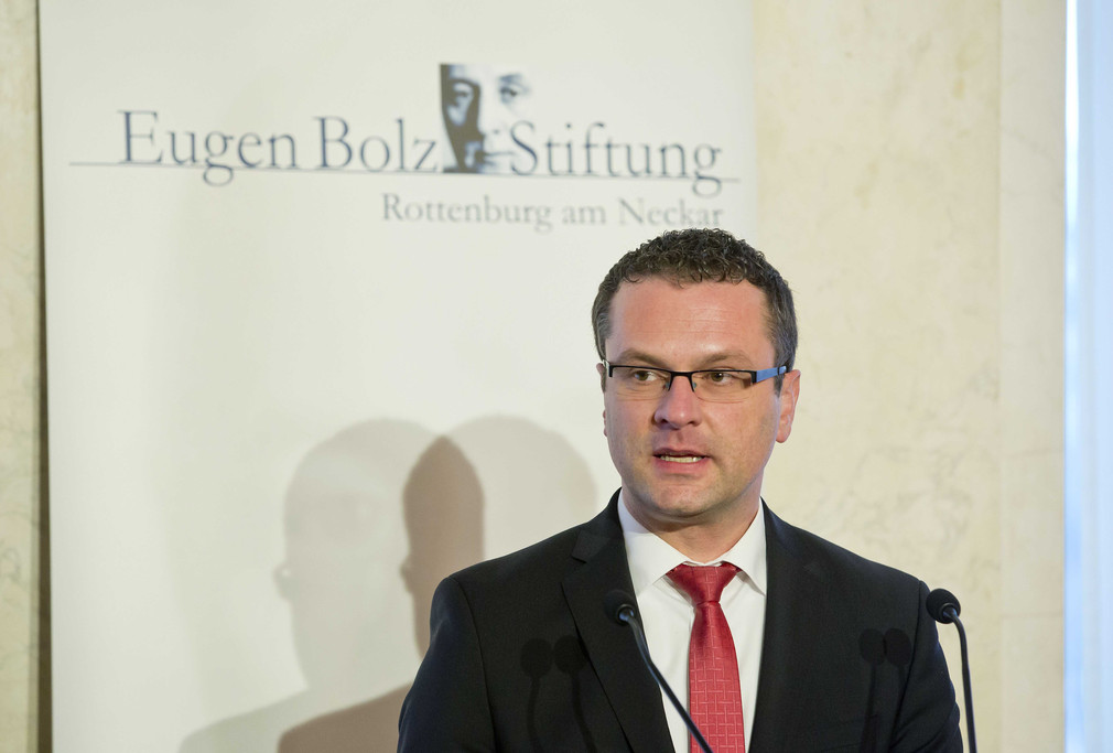 Stephan Neher, Oberbürgermeister von Rottenburg am Neckar und Vorsitzender des Stiftungsrats