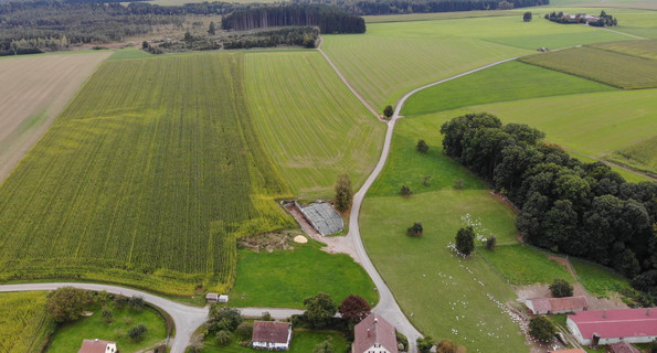 Luftbild Flurneuordnung Hochdorf (Hochgelände)