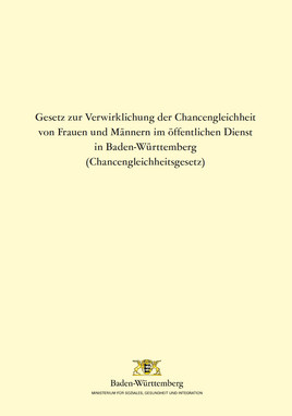 Broschüre zum Chancengleichheitsgesetz