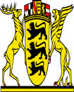 Großes Landeswappen Baden-Württemberg