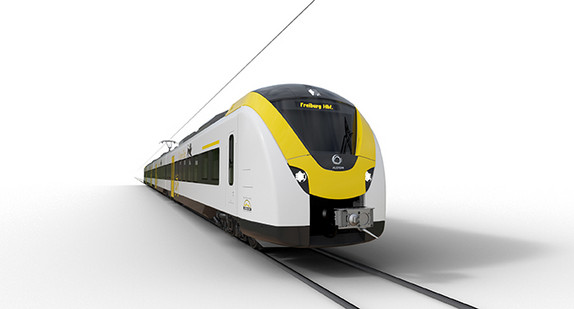 Coradia Continental Breisgau-Ost-West: Außenansicht (Bild: NVBW/Alstom)