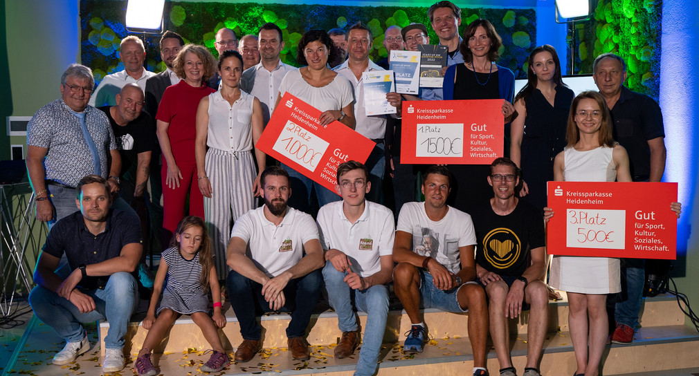 Das Gewinnerteam der Start-up WOW Challenge