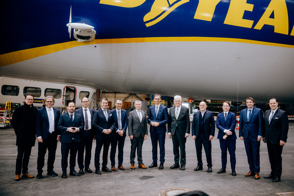 Zeppelinflug der IBK-Regierungschefs