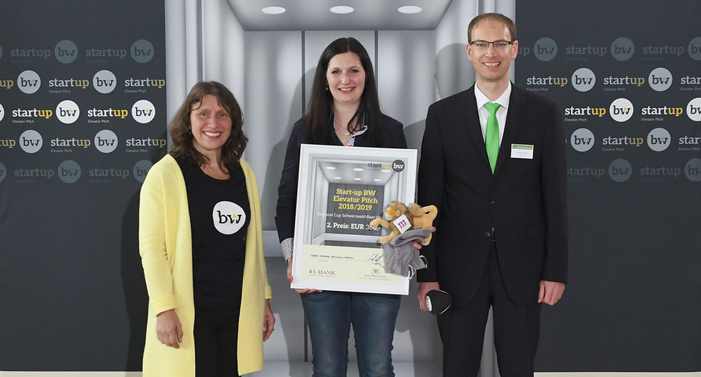 2. Platz Start-up BW Elevator Pitch Regional cup Schwarzwald-Baar-Heuberg