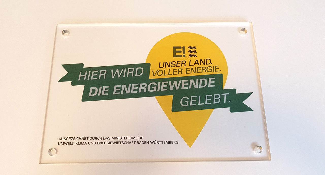 BürgerEnergiegenossenschaft Ettlingen ausgezeichnet