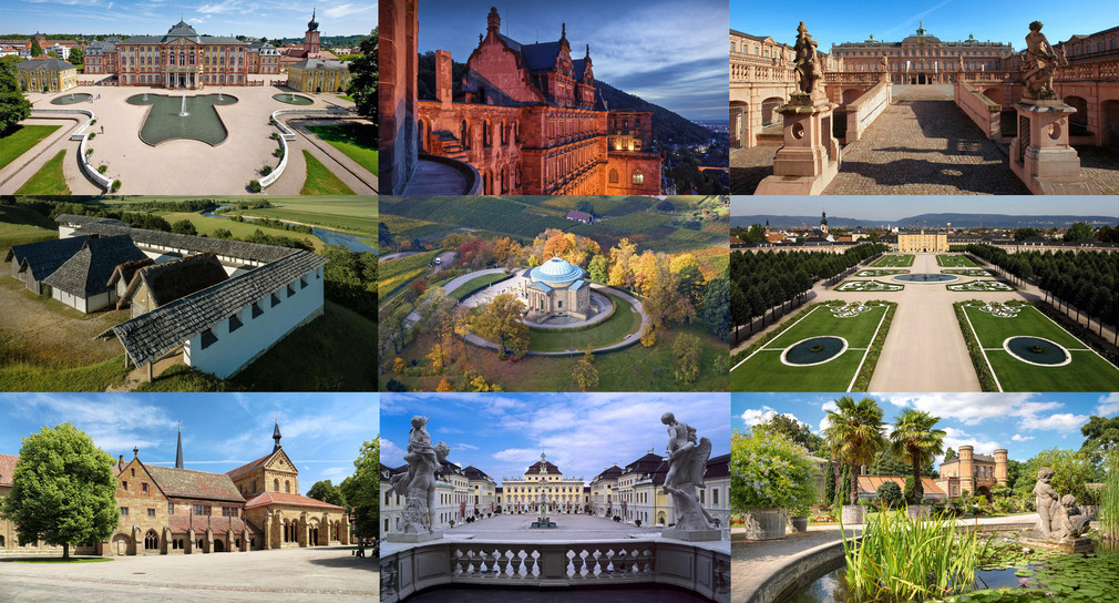 Monumente der Staatlichen Schlösser und Gärten Baden-Württemberg