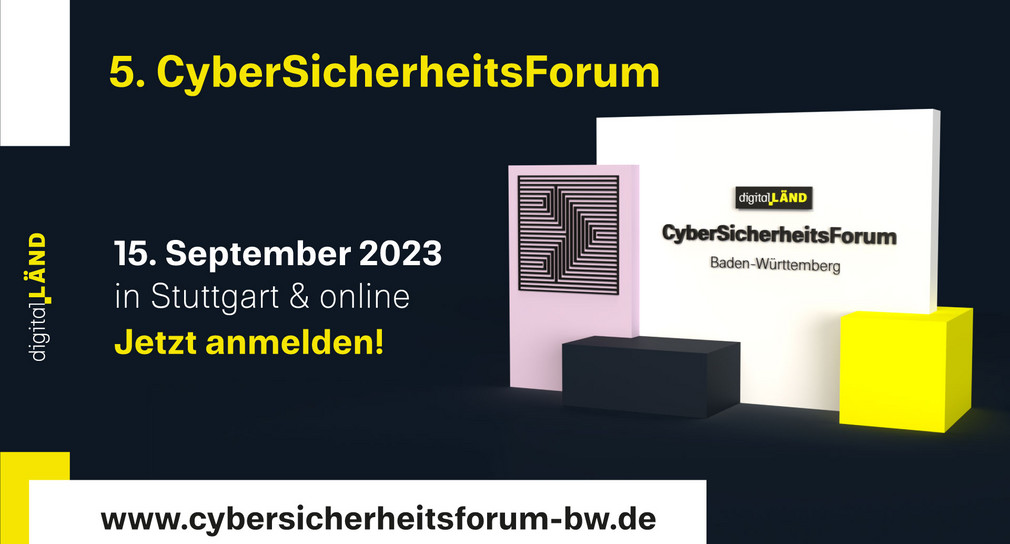 Cybersicherheit CyberSicherheitsForum 2023 – Jetzt anmelden!