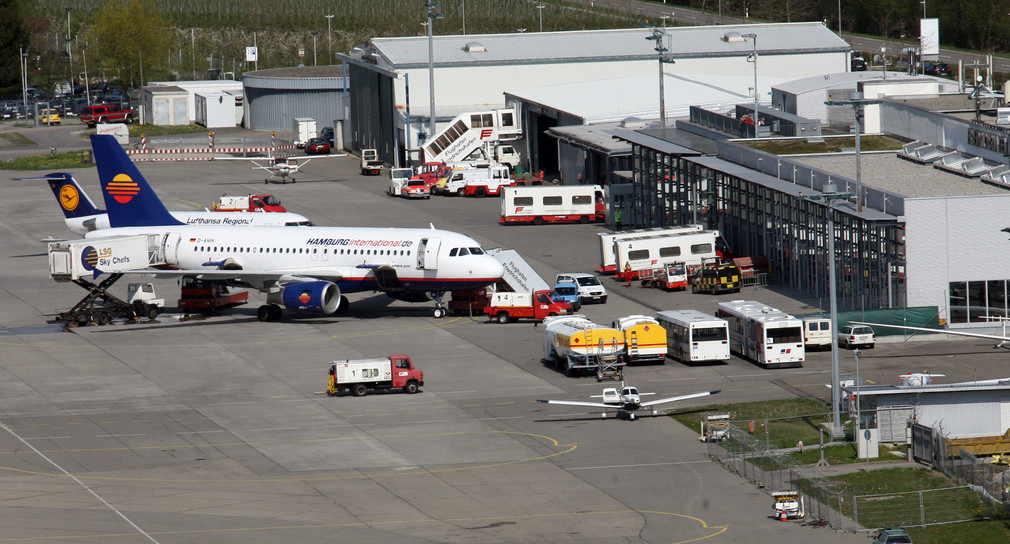 Flughafen Friedrichshafen (Bild: © dpa).