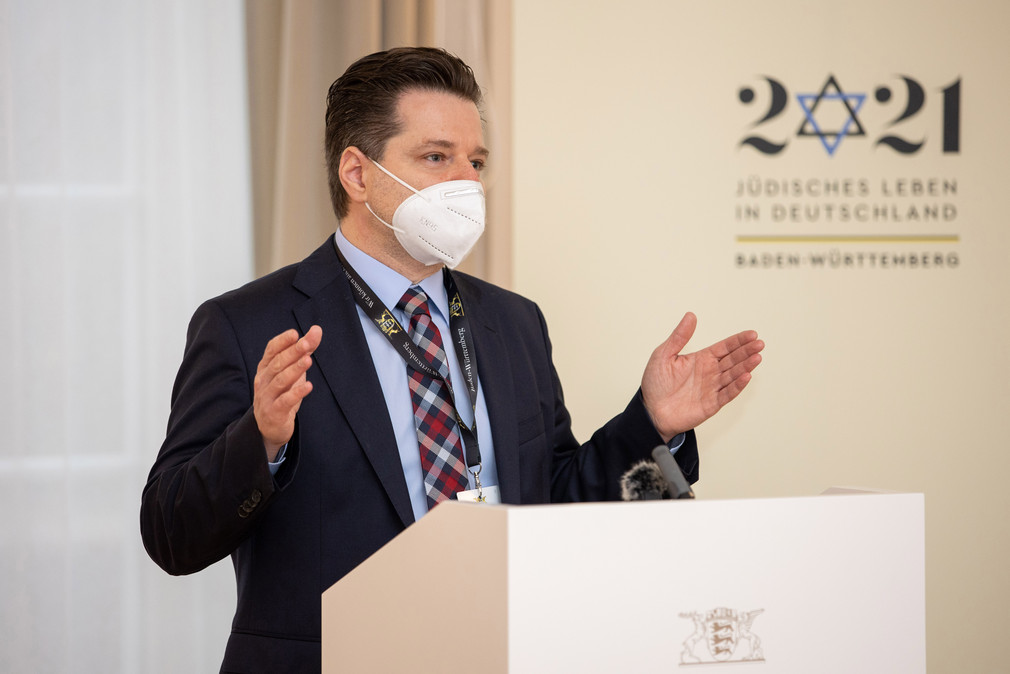 Andrei Kovacs, Geschäftsführer des Vereins „321-2021: 1700 Jahre jüdisches Leben in Deutschland e. V.“