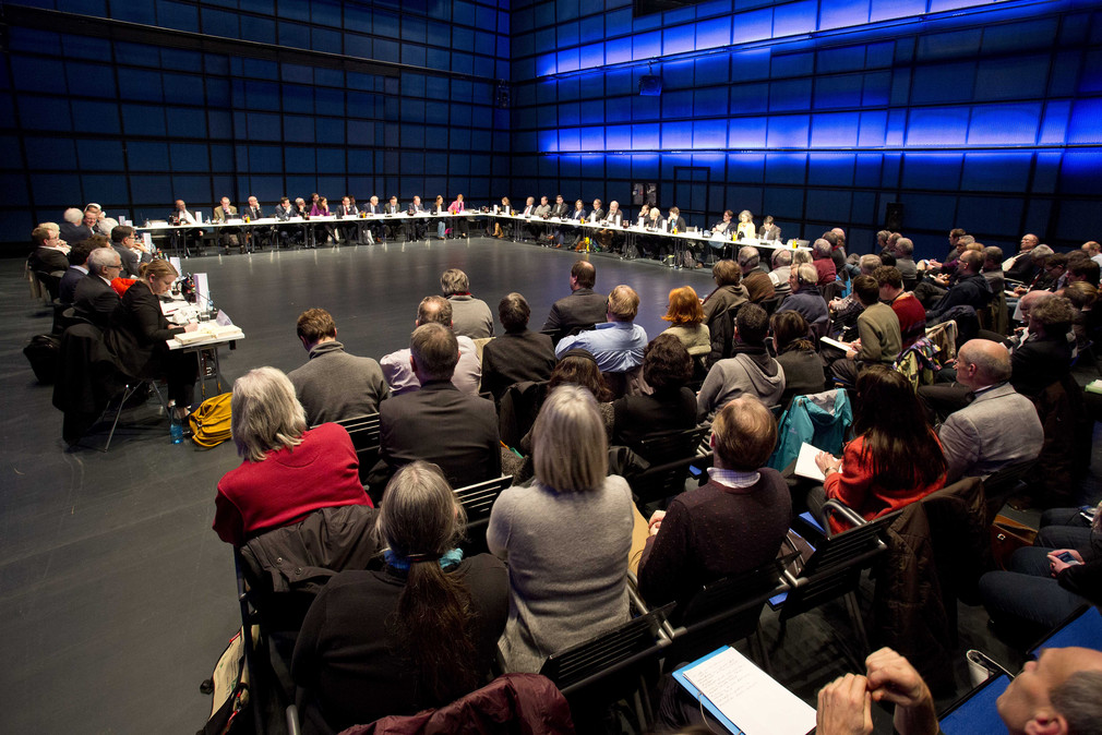 Zweite Sitzung des TTIP-Beirats im ZKM Karlsruhe