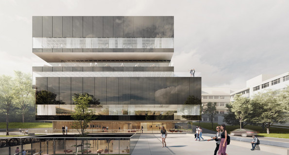 Visualisierung vom neuen Forum Uni Konstanz