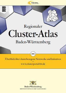 Titel der Broschüre: Clusteratlas 2016
