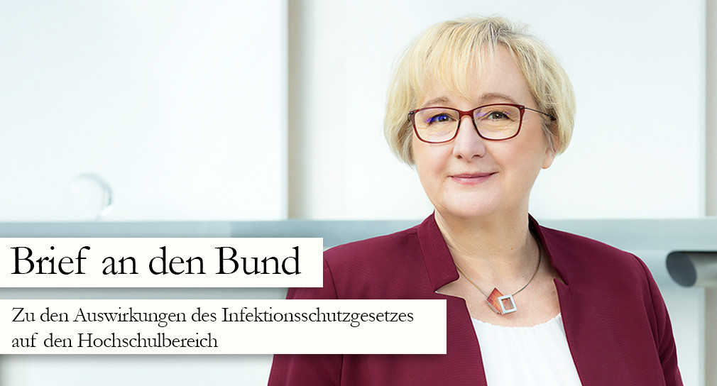Wissenschaftsministerin Theresia Bauer hat einen gemeinsamen Brief der Wissenschaftsministerinnen und Wissenschaftsminister der Länder an den Bund zu den Auswirkungen des Infektionsschutzgesetzes auf den Hochschulbereich initiiert.