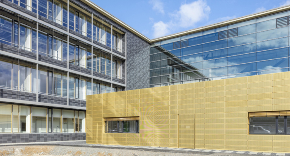 Der Neubau des material-wissenschaftlichen Forschungszentrums „Centre for Advanced Materials“ (CAM) an der Universität Heidelberg (Foto: Wolf-Dieter Gericke, Waiblingen)