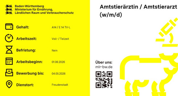 Teaser Amtstierarzt LRA Freudenstadt